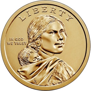 2021 1-dollar - P - Native Americans - Distinguished Military Service Since 1775 obverse